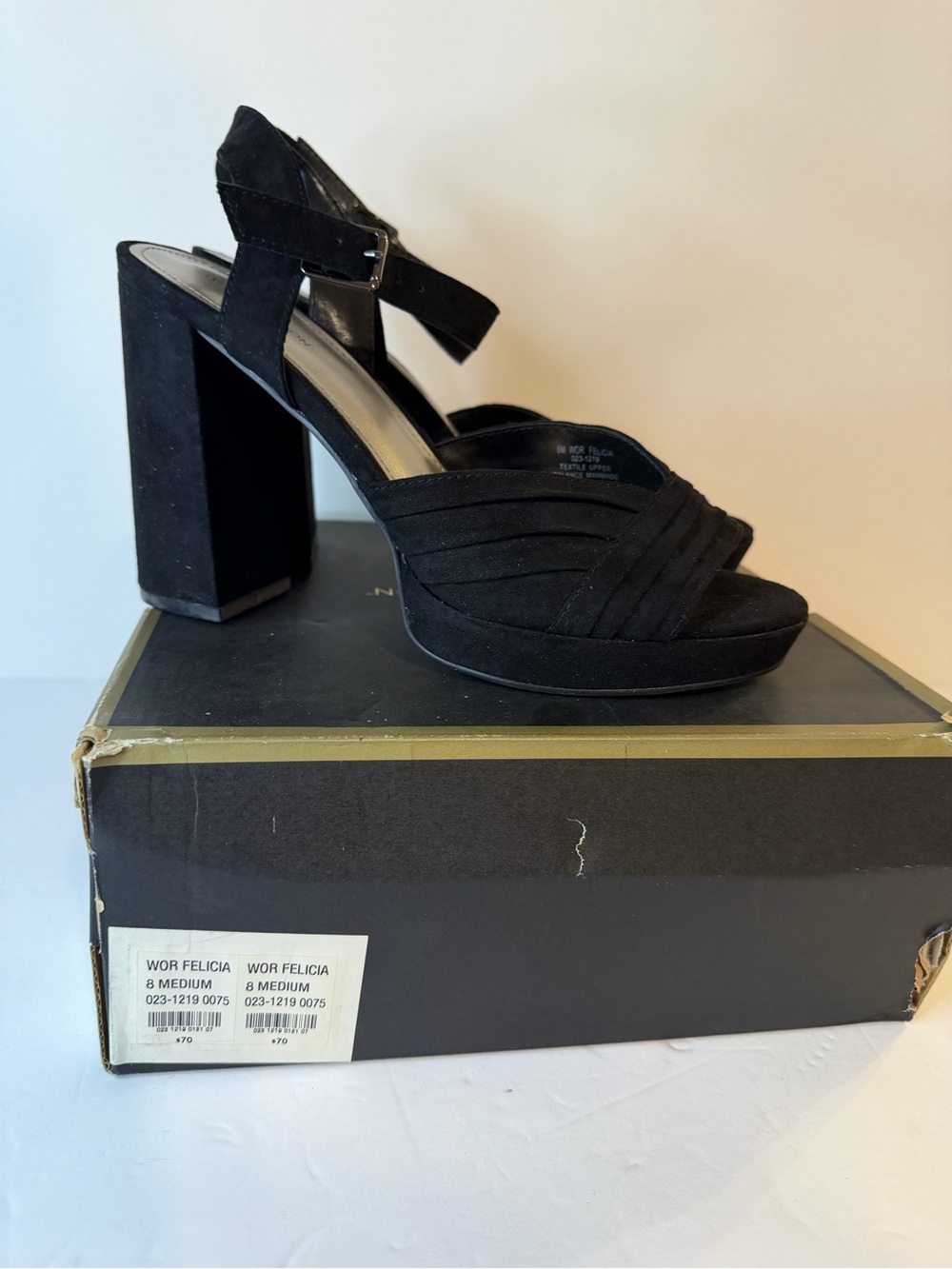 Worthington Platform Block Heel